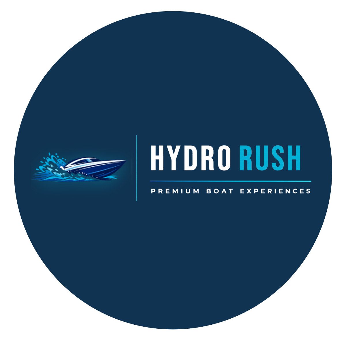 HydroRush Speedboat Rentals logo